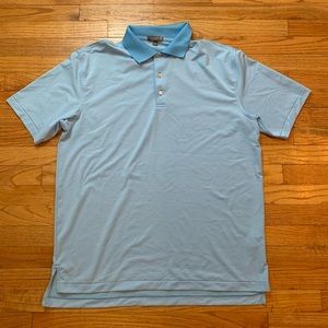 Peter Miller Summer Comfor polo Shirt Size L NWOT